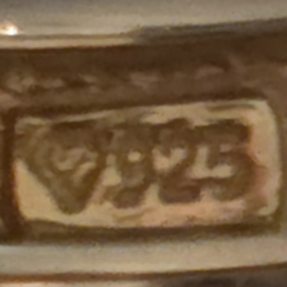 2 CT DIAMOND CZ ENGAGEMENT RING SET SIZE 7 Sterling 925 14K VERMEIL 9.37 GR - Picture 5 of 5